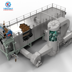 Băng tải sấy liên tục