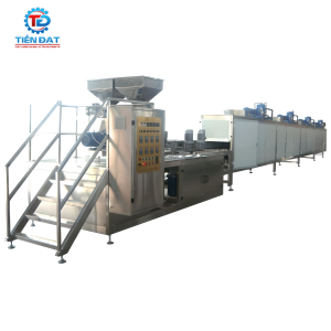 Dây chuyền sản xuất bánh yến mạch socola 600kg/h CM300