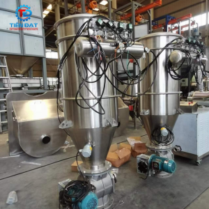 Máy cấp liệu chân không năng suất 2 tấn/giờ