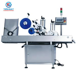 Máy dán nhãn lọ sủi tự động MDN-250 năng suất 120-250 lọ/phút