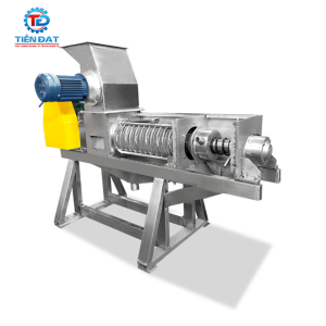 Máy Ép Trái Cây Trục Vít Có Động Cơ Phay Nhỏ Nguyên Liệu Năng Suất 0,5 - 2,5 Tấn/H 