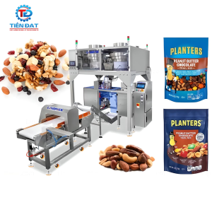 Máy trộn và đóng gói túi zip