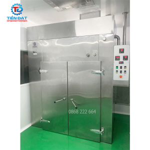 Tủ sấy dược liệu 2 mặt cửa 48 khay sản xuất tại Việt Nam