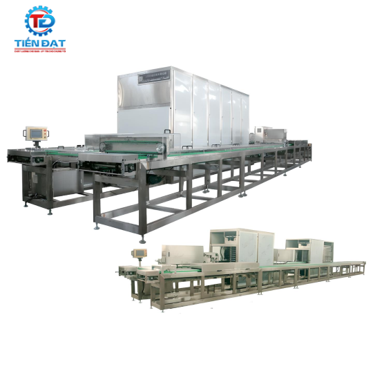 Dây chuyền sản xuất kẹo socola năng suất cao QM300/620 