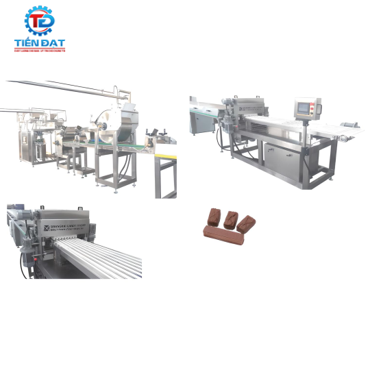 Dây chuyền sản xuất thanh ngũ cốc tự động COB600