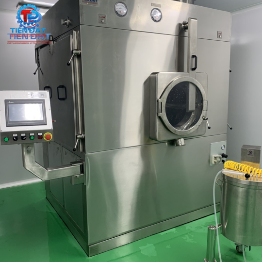 Máy bao phim bao đường tự động 50kg/giờ BP-50 