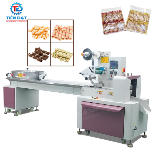 Máy đóng gói viên kẹo tự động  800 túi/phút