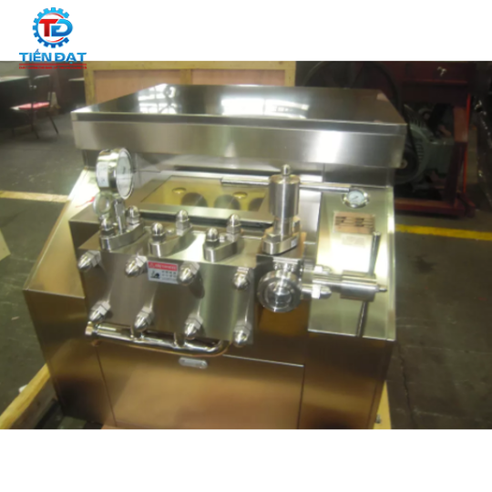 Máy đồng hóa áp suất cao SRH500-45 công suất 500 Lít/giờ 45MPa