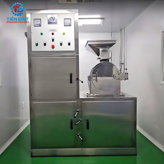 Máy nghiền búa thu gom bụi 