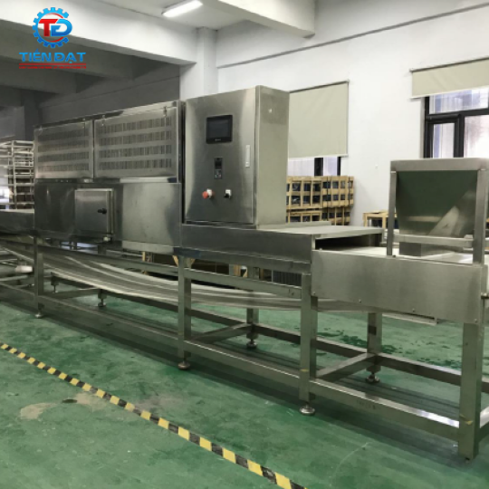 Máy sấy băng tải vi sóng GRT-30