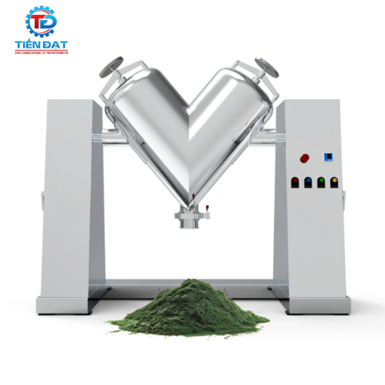 Máy trộn bột chữ V công suất lớn