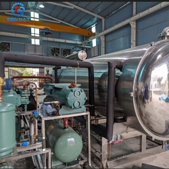 Máy sấy thăng hoa 200 Kg/h WHFD-200