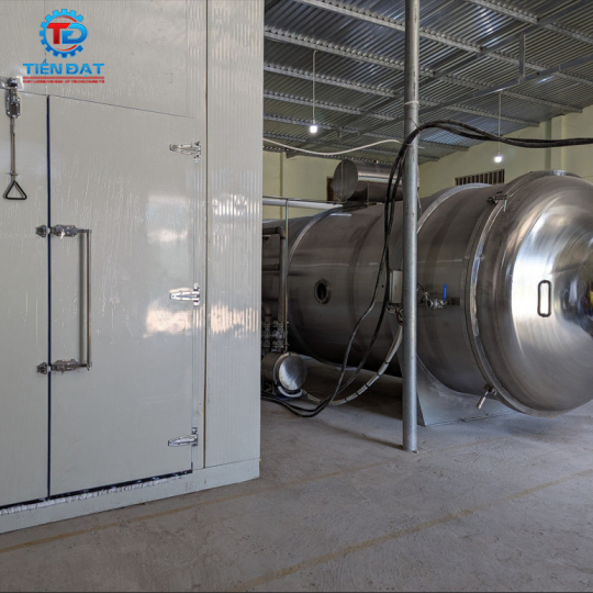 Máy sấy thăng hoa 500 Kg/h WHFD-500R