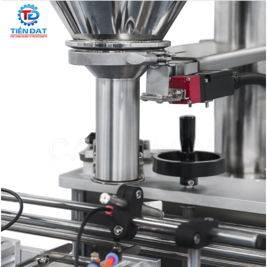 Dây chuyền chiết rót bột bán tự động HZSL-B