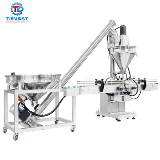 Dây chuyền chiết rót bột bán tự động HZSL-B