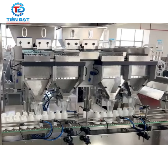 Dây chuyền đóng lọ viên nang