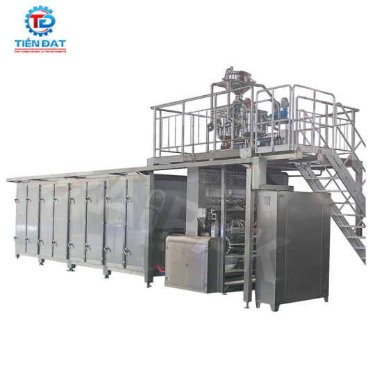 Dây chuyền sản xuất kẹo dẻo 600 kg/h APK-GM600Q