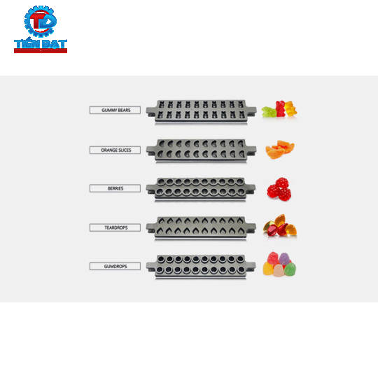 Dây chuyền sản xuất kẹo dẻo 80 kg/h APK-GM80Q