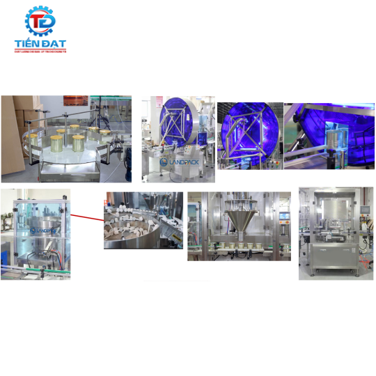 Dây chuyền đóng hộp sữa bột tự động