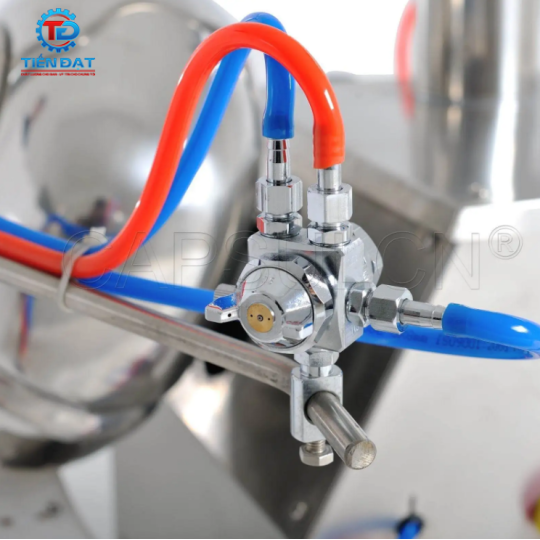 Máy bao đường, bao phim 70kg/mẻ BYC-1000