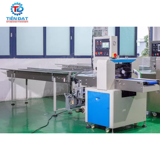 Máy đóng gói dạng băng tải với 3 động cơ