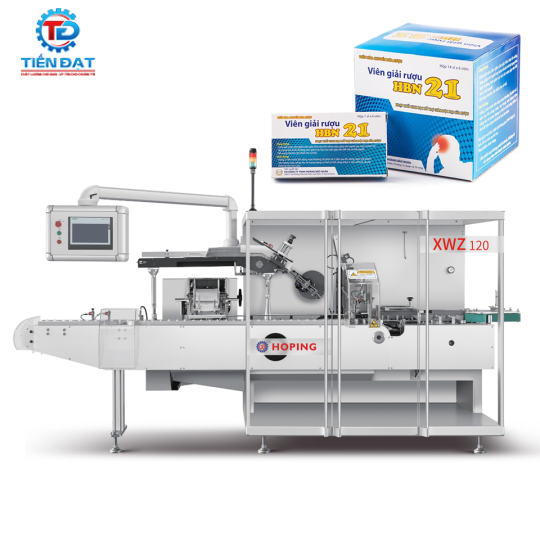 Máy đóng hộp carton XWZ120 hãng Hoping