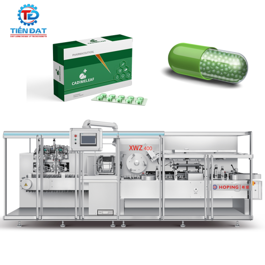 Máy đóng hộp carton XWZ400 hãng Hoping