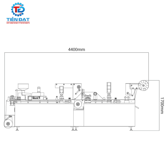 Máy ép vỉ DPP250F II hãng Hoping