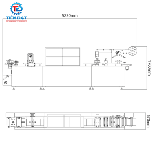 Máy ép vỉ DPP260M hãng Hoping