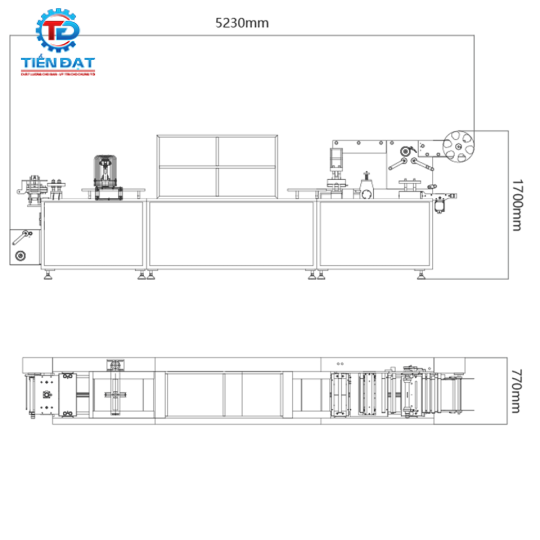 Máy ép vỉ DPP350M hãng Hoping