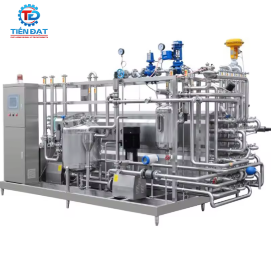 Máy tiệt trùng UHT quy mô công nghiệp